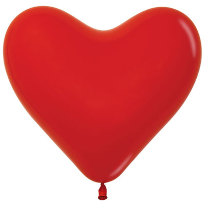 Heart-Shaped Latex Balloons