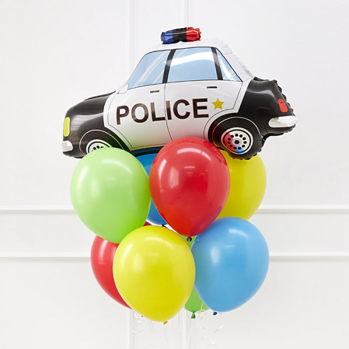 Helium Bouquet Police car