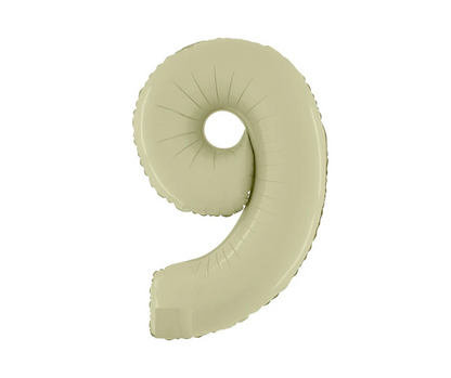 26" Satin Olive Number 0 - 9