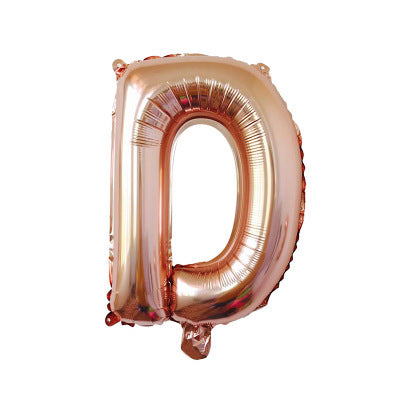 16" Rose gold Letter