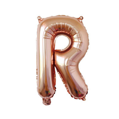 Rose gold Letter