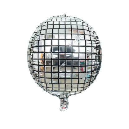 4D METALLIC DISCO FOIL BALLOONS