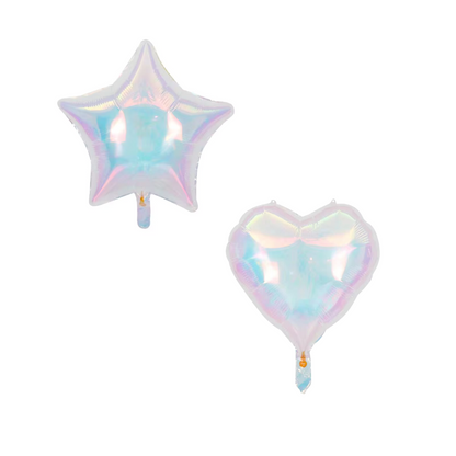 Transparent Gradient Foil Balloons