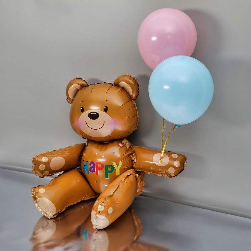 4D Happy Teddy Bear