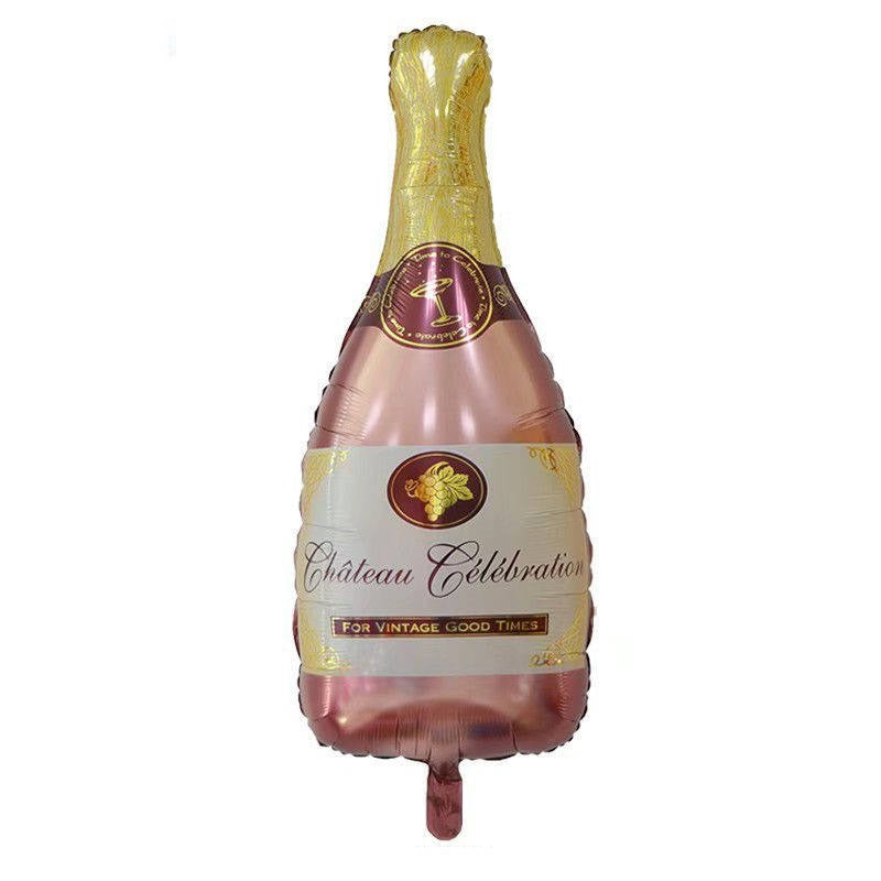 Mini Pink champagne bottle