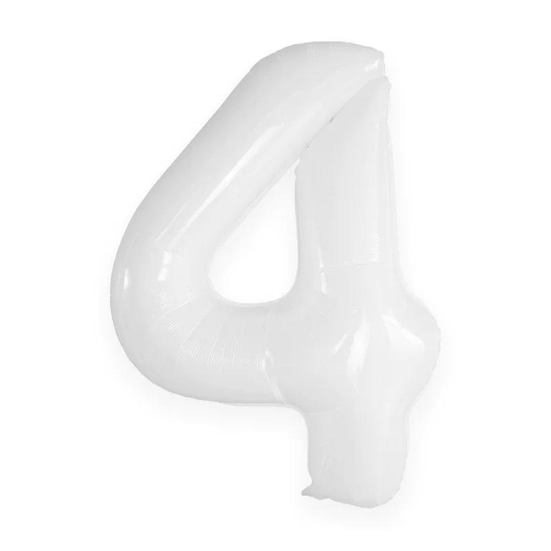 26" White Number 0-9