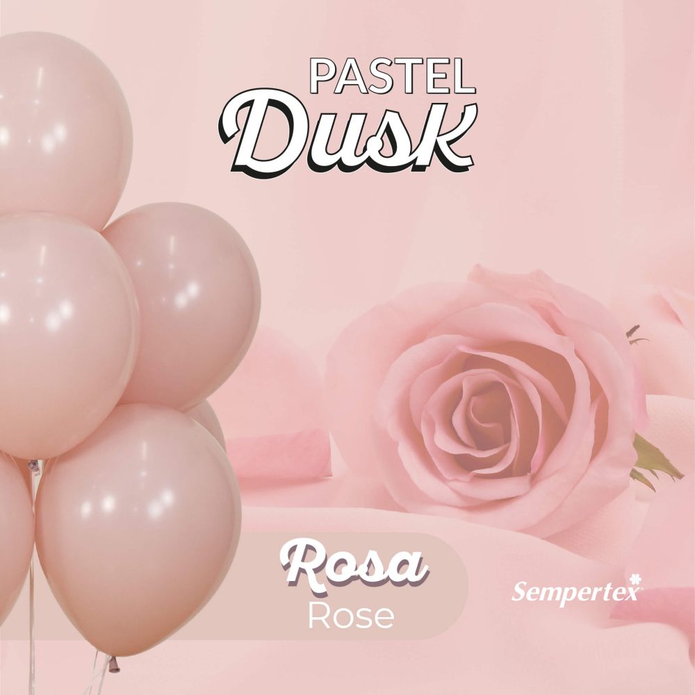 05" Pastel Dusk Rose Round