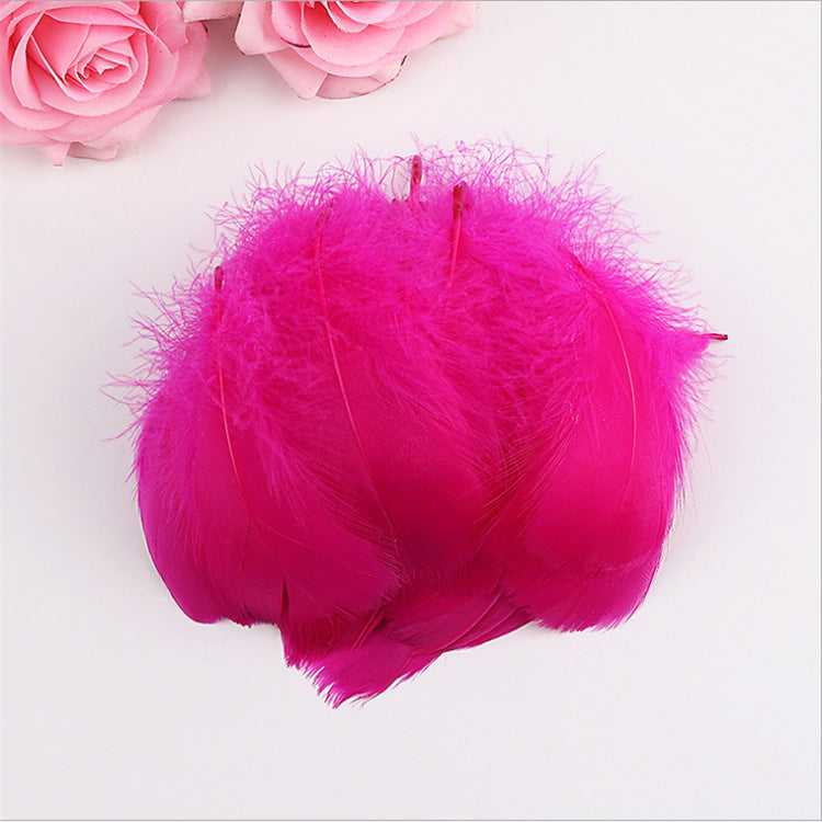 Rose Red Feather 20 Pcs