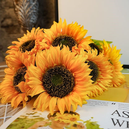 7-Heads Luxury Large Sunflower Bouquet