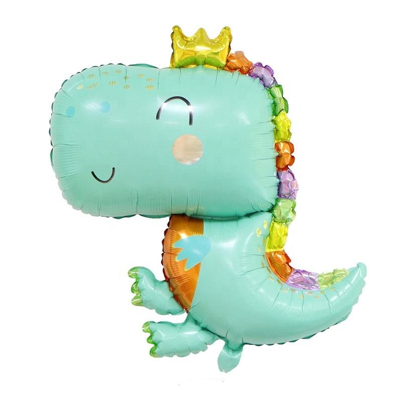 Dinosaur with a crown